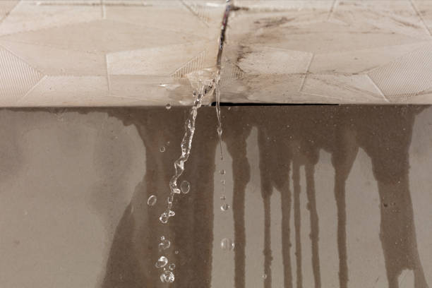 Professional Water Damage Restoration technician working in Haverford, PA
